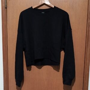 Wild Fable Black Cropped Hoodie